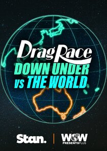 Drag Race Down Under vs The World poster