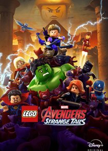 Lego Marvel Avengers: Strange Tails poster